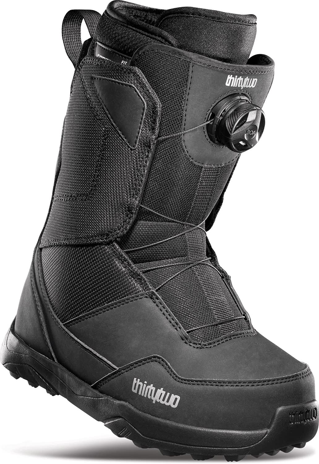 thirtytwo Shifty BOA Snowboard Boots Black/Silver 5 M