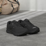 Brooks Womens Ghost 12 Running Shoe - Black/Grey - B - 8.0