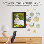 NexFoto 32GB 15 Inch Large Digital Picture Frame, Wi-Fi Digital Photo Frame, Wall-Mountable, Instantly Share Photos Videos via App or Email, Gift for Grandparents