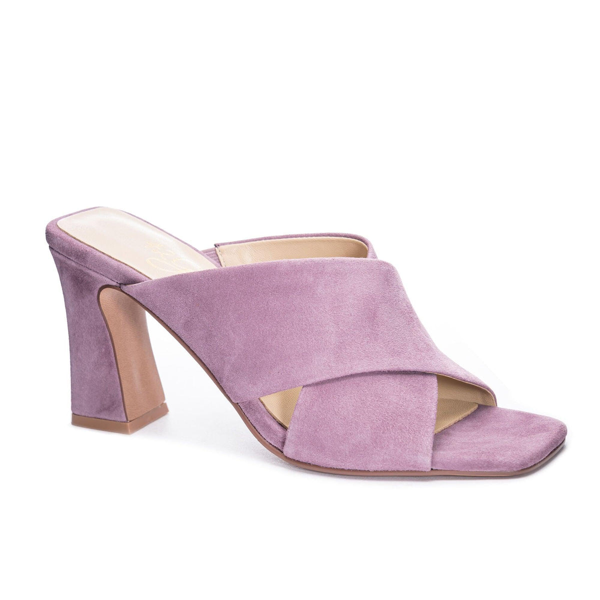 42 GOLD Saldana Purple Suede 6 M