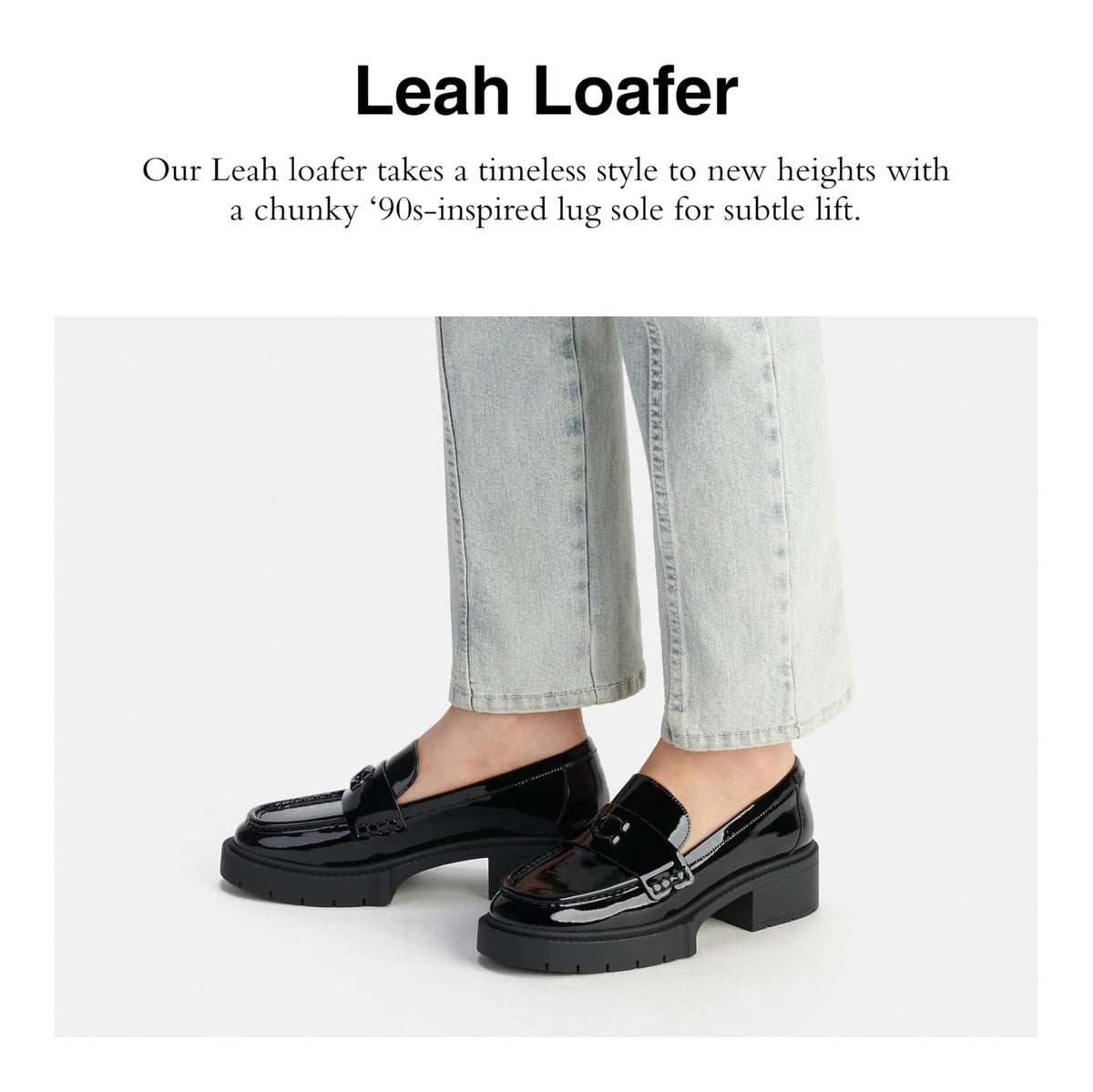 Levi's Women's Leah Patent Leather Loafer Black Patent 7