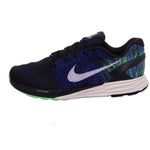 Nike Men's Lunarglide 7 Running Shoe (13 M US, Black/Sail/Racer Blue/VLTG Grn)