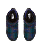 THE NORTH FACE Thermoball Traction Bootie Mens Slippers Ponderosa Green Medium Icon Plaid Print/Lapis Blue 11