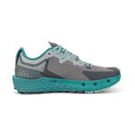 ALTRA Women's TIMP 4 Running Shoe, Gray/Teal, 12 Medium