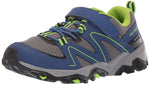 Merrell Trail Quest Hiking Sneaker, Blue/Green, 6 Wide US Unisex Little_Kid