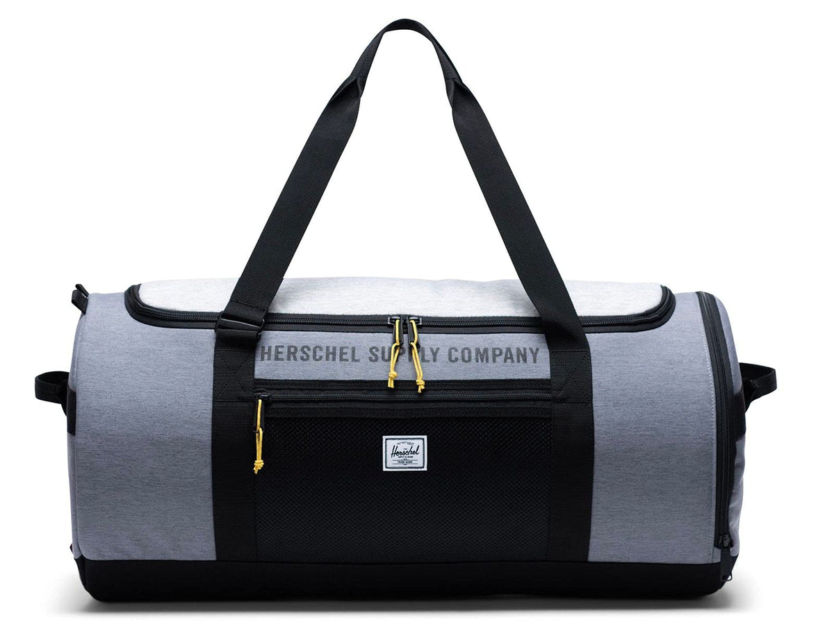 Herschel Supply Co. Sutton Carryall Mid Grey Crosshatch/Light Grey Crosshatch/Black One Size
