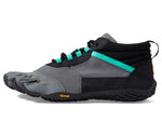 Vibram Women's FiveFingers V-Trek Insulated Hiking Shoe 9.5-10 Black/Grey/Green