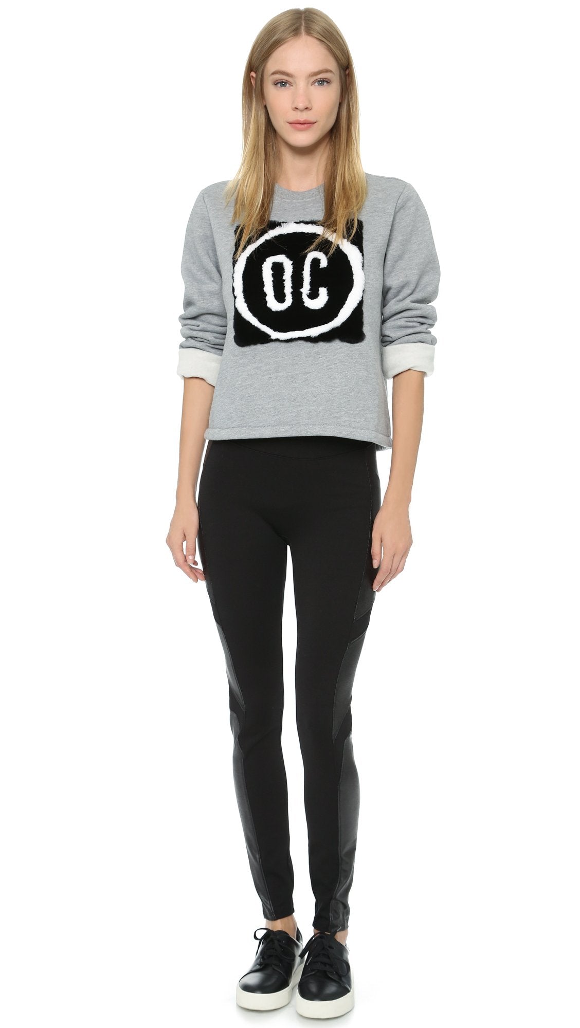 SPANX Women's Moto Leggings, Very Black, Medium