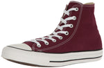 Converse Chuck Taylor Hi Top Burgundy 139784F Mens 8, Womens 10