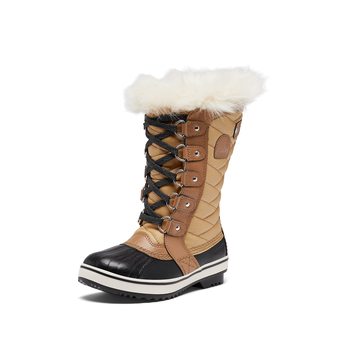 Sorel Youth Tofino II Waterproof Youth Unisex Boots - Curry, Elk - Size 1