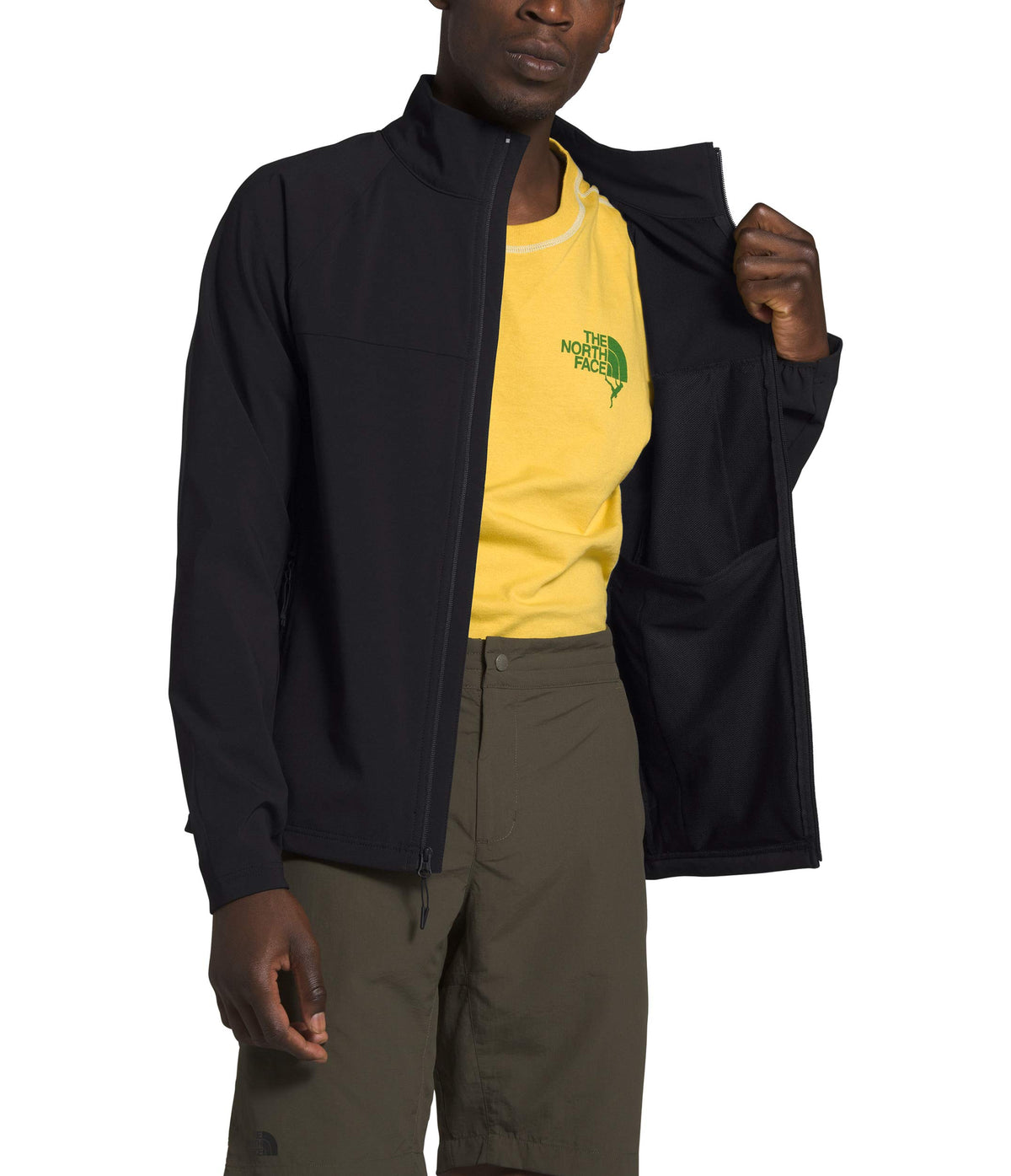 THE NORTH FACE Men's Apex Nimble Jacket, TNF Black, Small