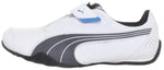 PUMA Men's Sneaker Casual Shoes 11 Women/9.5 Men White/Dark Shadow/Black