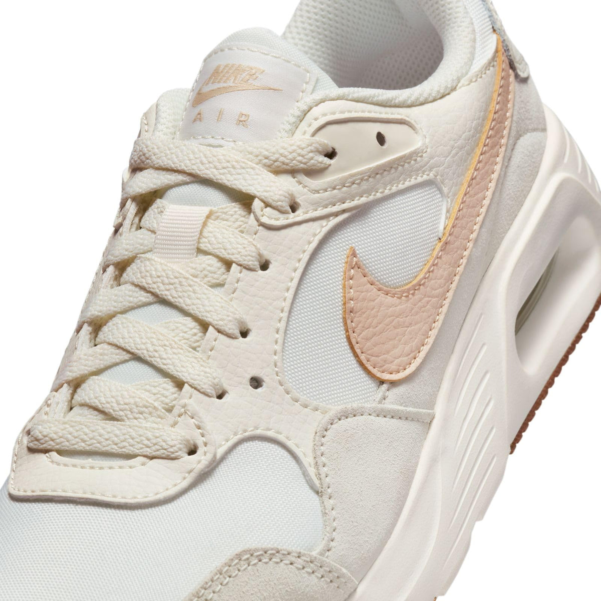 Nike Air Max SC Women's Shoes (CW4554-118, Sail/Sail/Gum Medium Brown/Sanddrift) Size 9