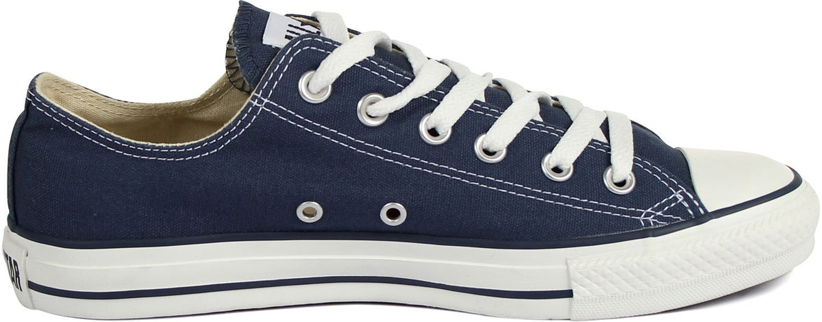 Converse Men's Chuck Taylor All Star Stripes Sneakers, Navy/White, 10.5 Women/8.5 Men