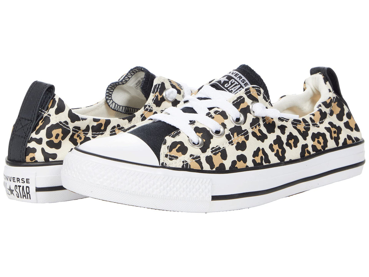 Converse Chuck Taylor All Star Shoreline - Leopard Print Leopard Print/Egret/Black/White 5 B (M)