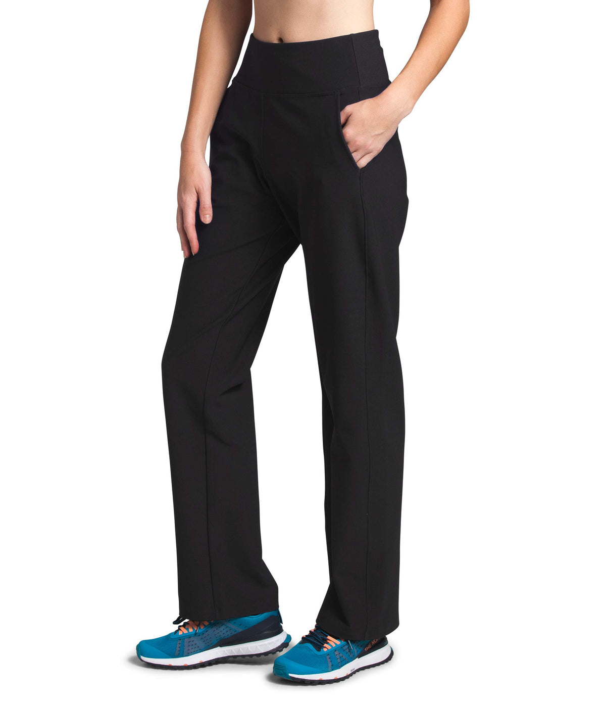 THE NORTH FACE Women's Everyday High-Rise Pant (Standard and Plus Size), TNF Black, Small Regular