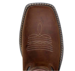 Carhartt Men's Montana 11" Waterproof Steel Square Toe Wellington 7.5 Wide Brown/Burnt Olive