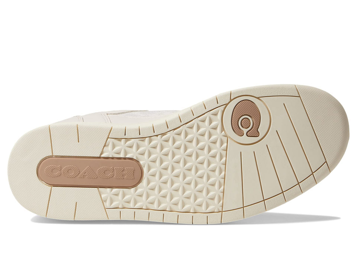 Coach High-Top Coated Canvas Sneaker Chalk 11 B (M)