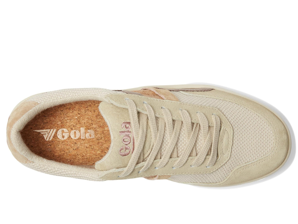 Gola Women's Grandslam Mode Sneaker, Wheat/Oat/Bronze, 8