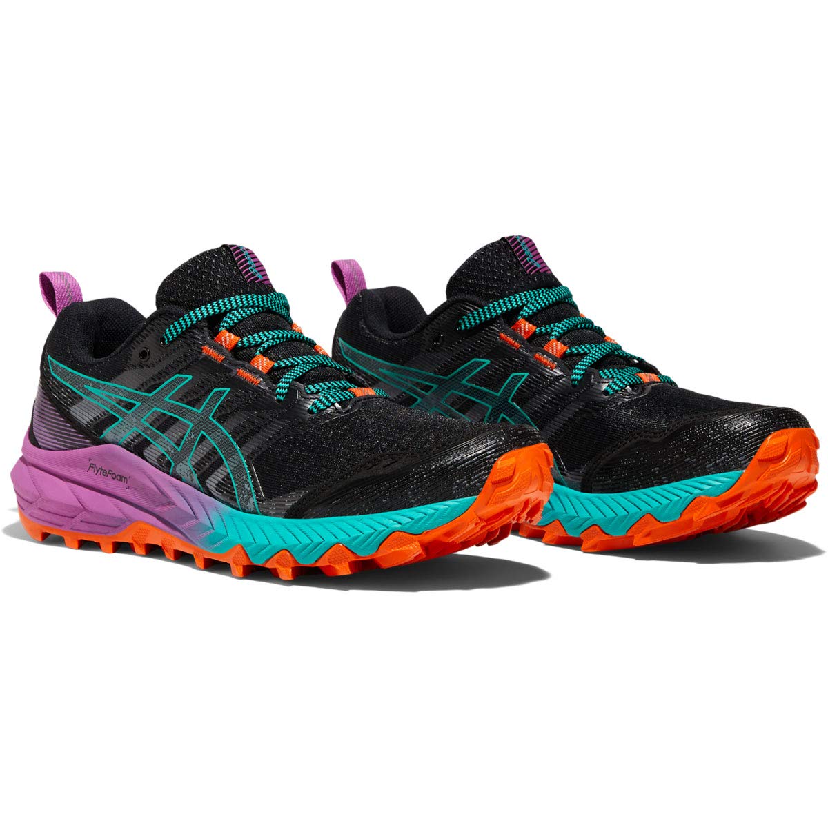 ASICS Women's Gel-Trabuco 9, Black/Baltic Jewel, 9.5 Medium