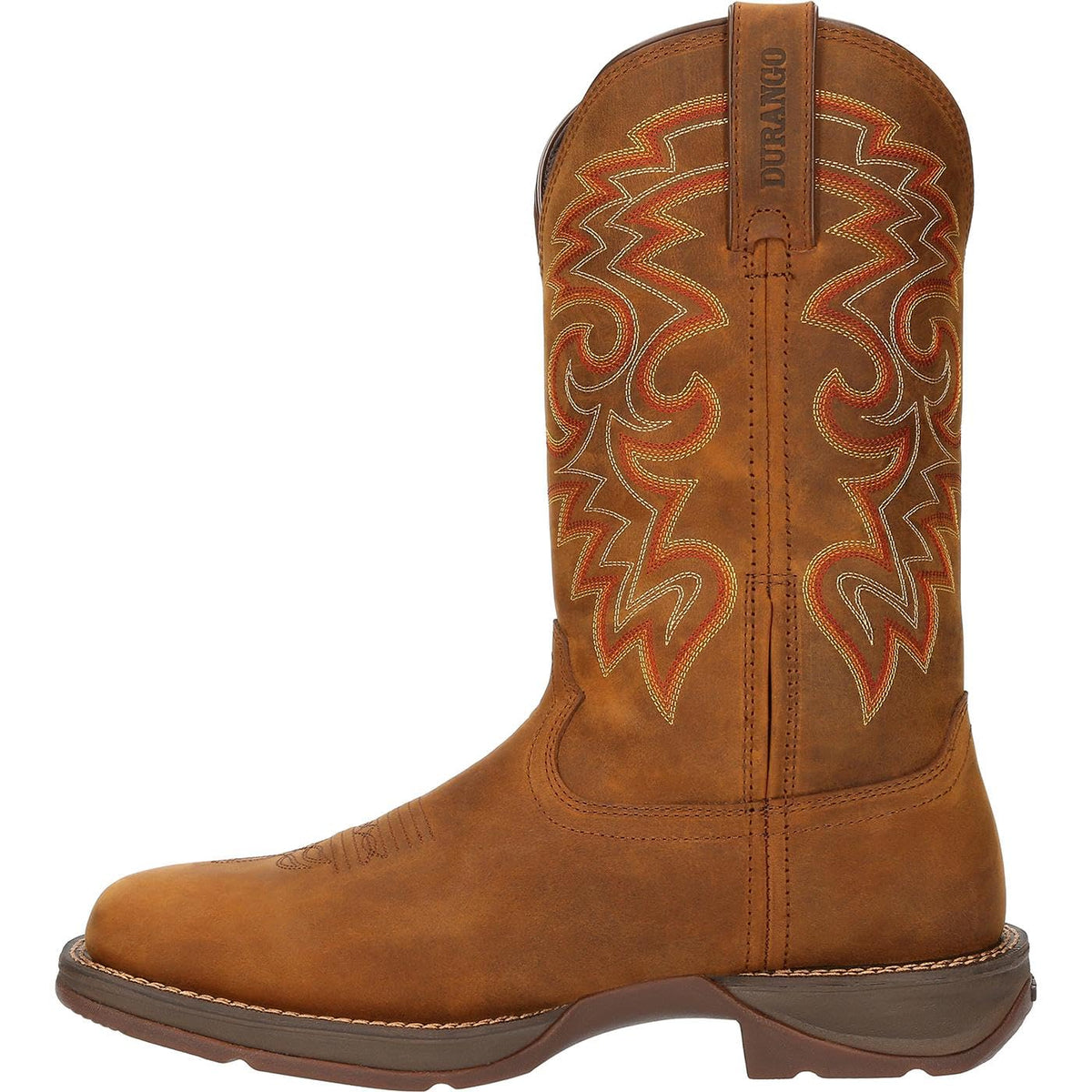 Durango Men's Rebel Western Boot, Brown, 8 Wide