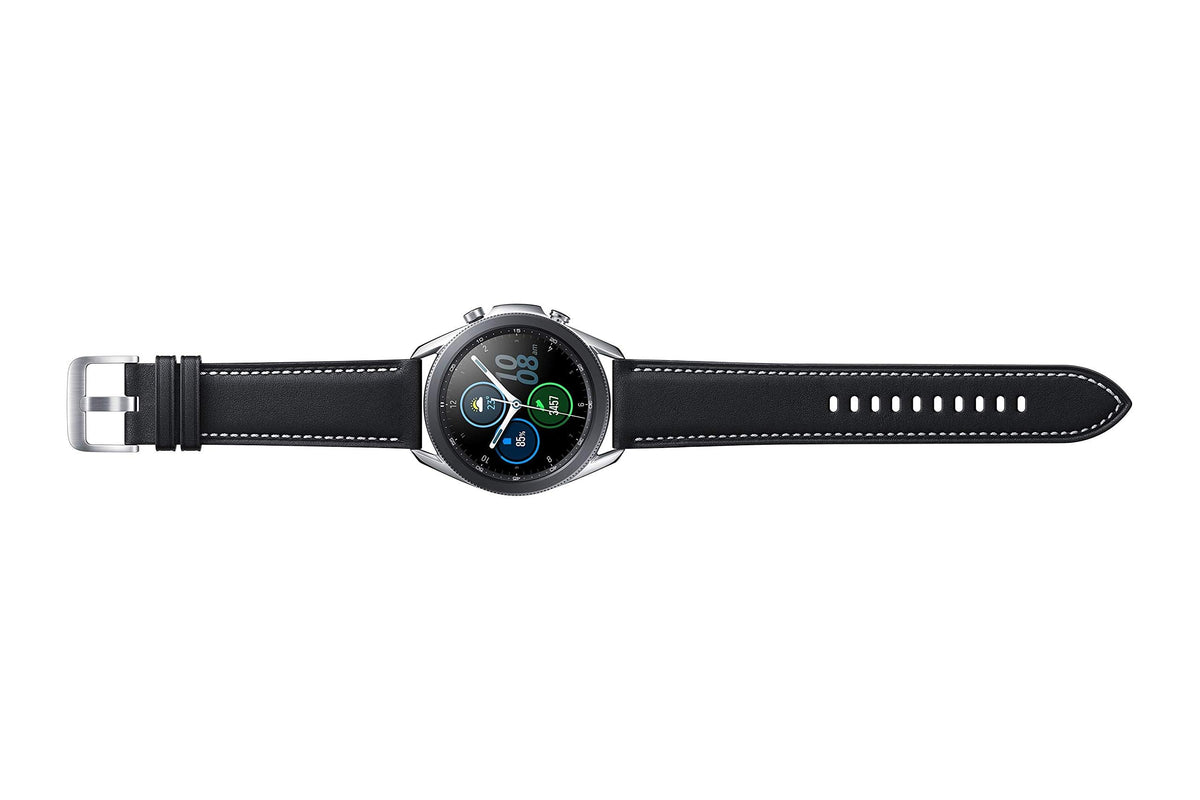 Samsung Galaxy Watch3 R840 Smartwatch (45mm Stainless Steel) International Version - Mystic Silver