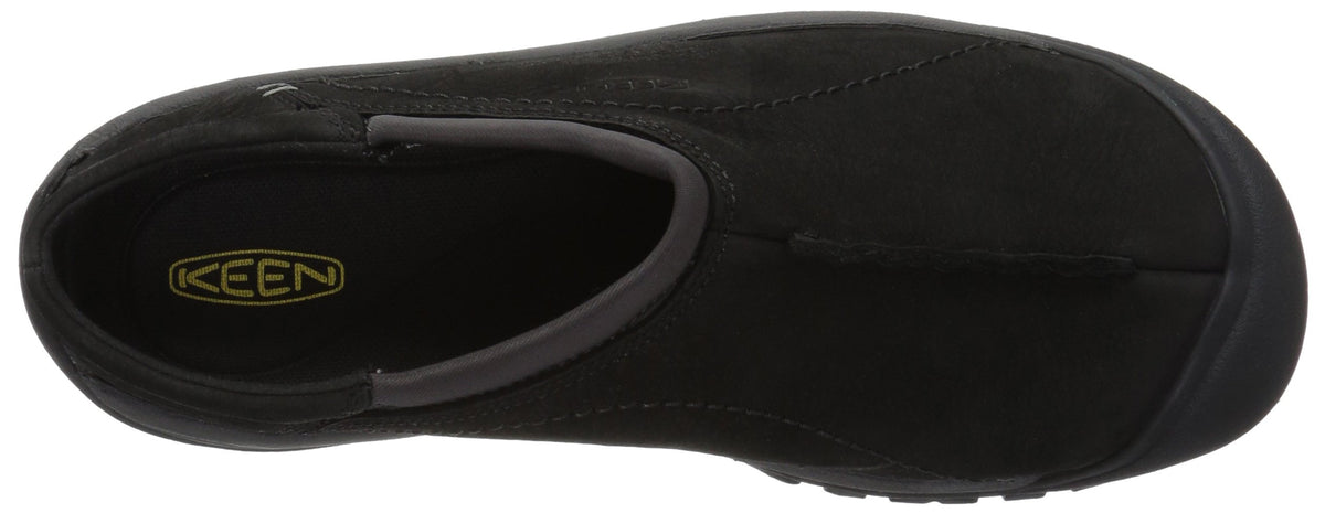 KEEN Women's KACI Slide Loafer Black/Magnet 6.5