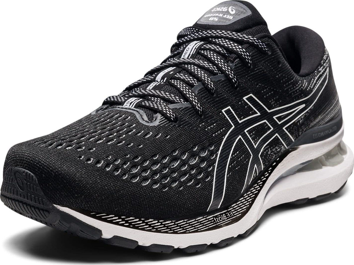 ASICS Gel-Kayano® 28 Black/White 11.5 EE - Wide