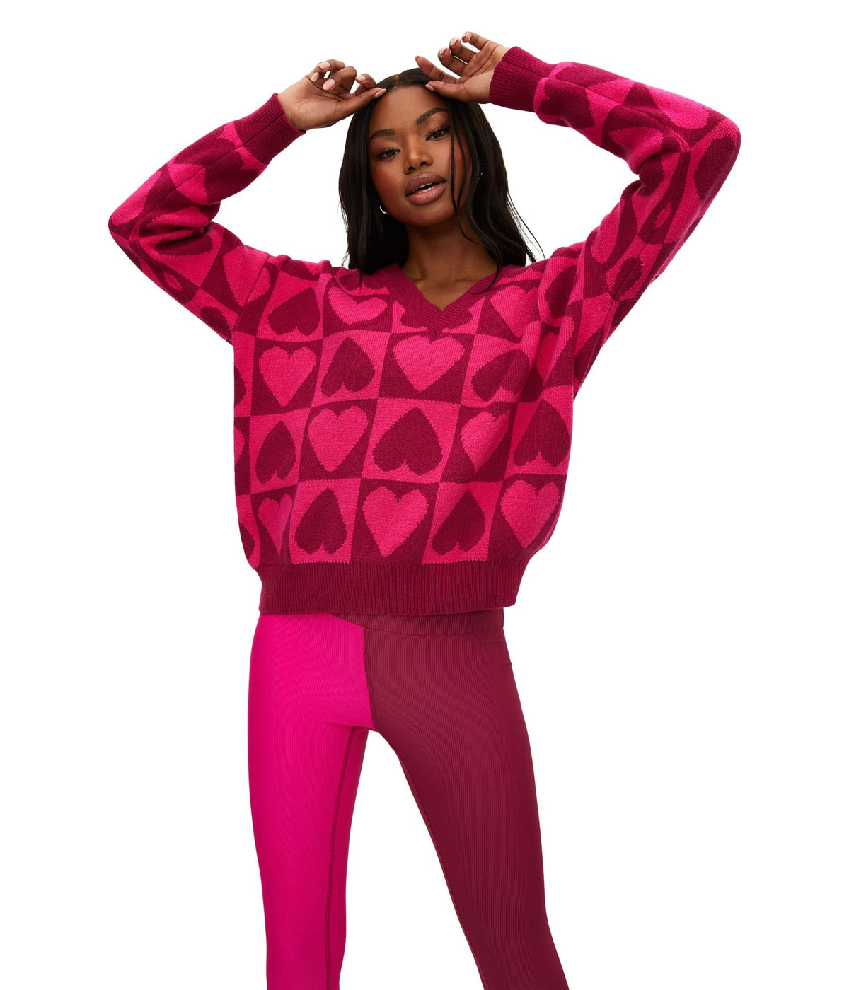 Beach Riot Joey Sweater Sweetheart LG