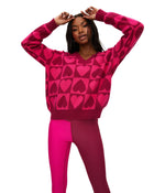 Beach Riot Joey Sweater Sweetheart LG