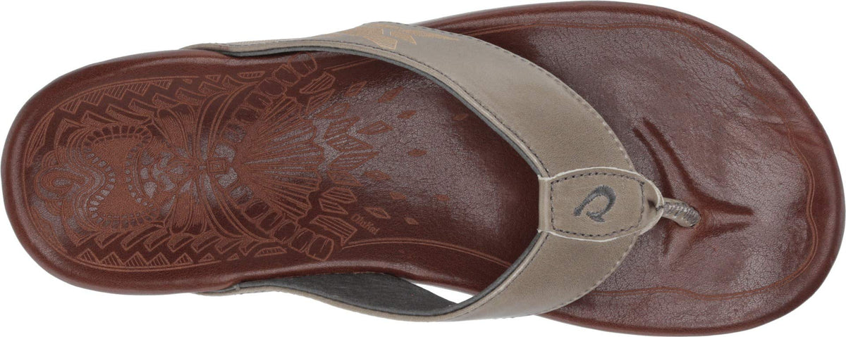 OLUKAI Kulia Charcoal/Dark Wood 8 D (M)