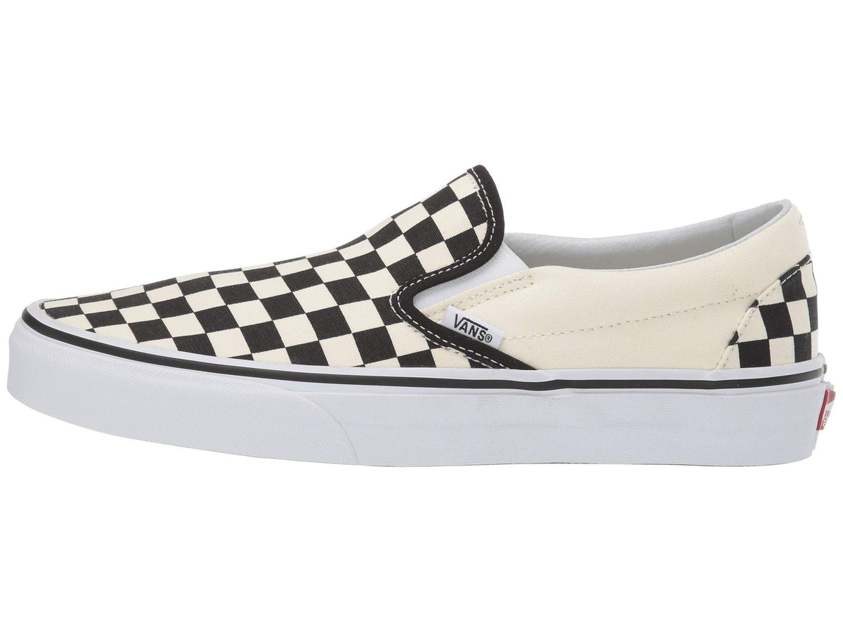 Vans Men's bass, Black White Chequered, Medium Narrow