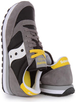 Saucony Men's Jazz Original Sneaker, Grey/Black, 11