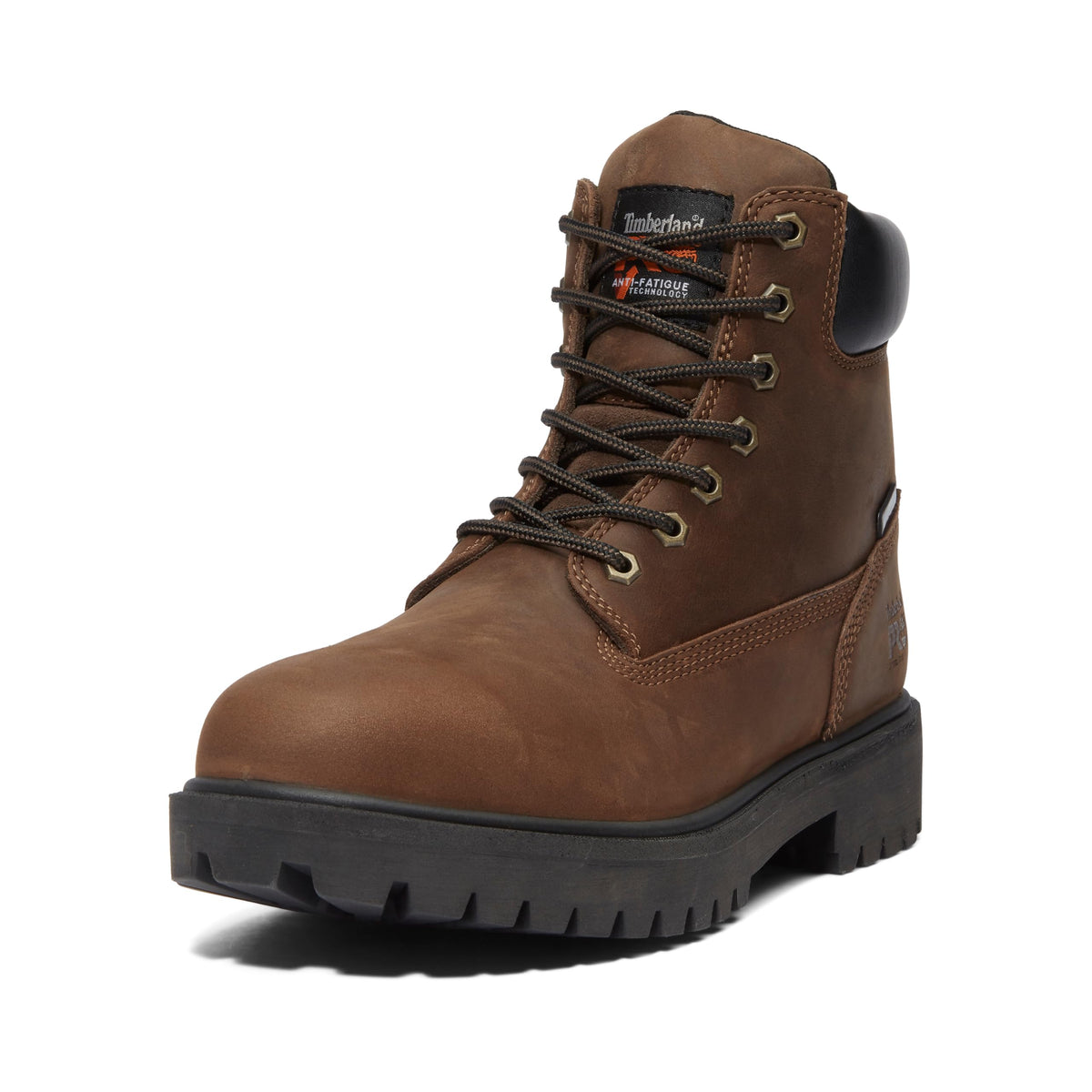 Timberland PRO Men's Direct Attach 6 Inch Steel Safety Toe Insulated Waterproof Industrial Work Boot, Brown-2024 New, 10 Wide