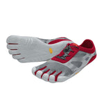 Vibram FiveFingers Men's KSO EVO Cross Training Shoe 12.5 - 13 US Grey/Red
