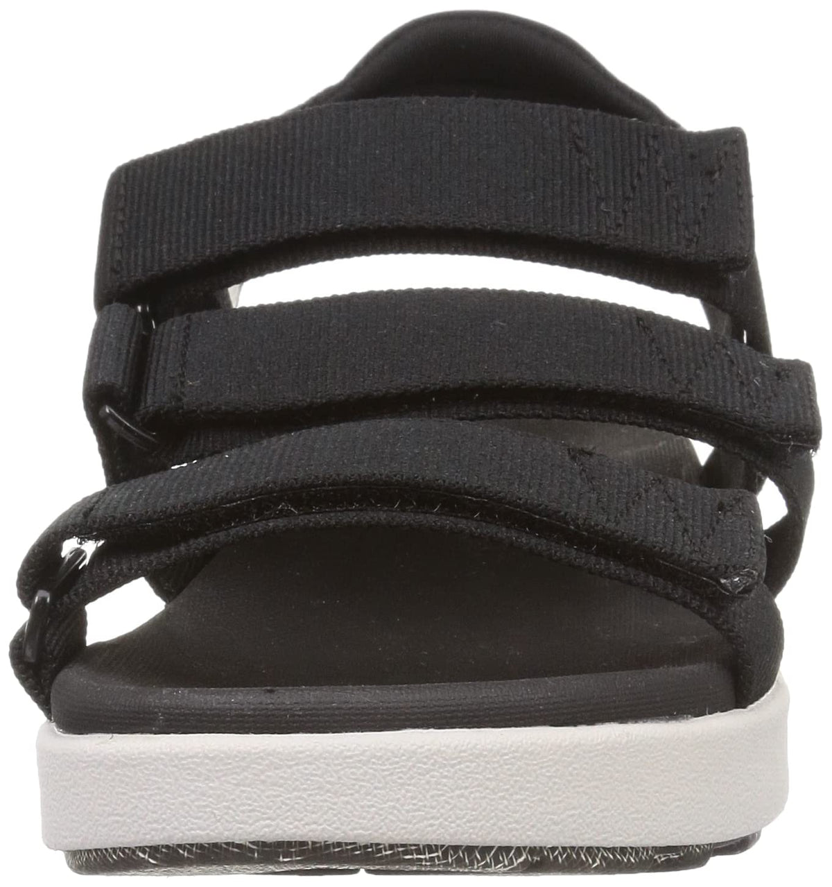 KEEN Women's Elle Strappy Casual Stretch Platform Open Toe Sandals 9.5 Black/Vapor