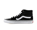 Vans Unisex Sk8-Hi Slim Women's Skate Shoe 12.5 Women/11 Men Black/Black