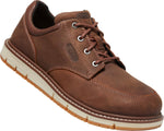 KEEN Utility Men's San Jose Oxford Low Alloy Toe Industrial Wedge Work Shoe 8.5 Wide Gingerbread/Off White