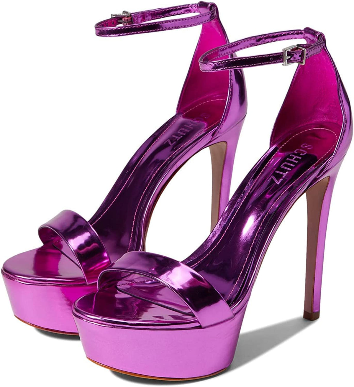 SCHUTZ Cadey-Lee Platform 5 Fucsia