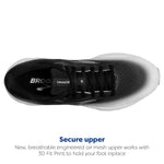 Brooks Women’s Trace 2 Neutral Running Shoe - Black/Lilac/White - 5 Medium