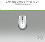 Razer Atheris Ambidextrous Wireless Optical Gaming Mouse 7200DPI Mercury