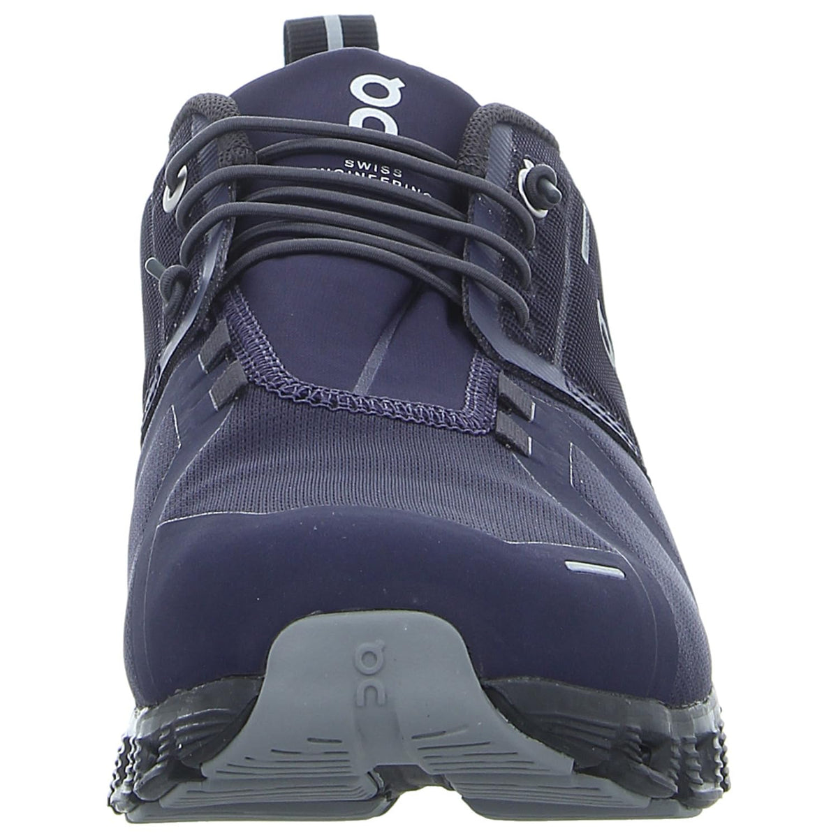 On Men's Cloud 5 Waterproof Running Shoes, Midnight/Magnet, 9.5 US