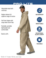 FROGG TOGGS Men's Pro Lite Rain Suit, Waterproof, Breathable, Dependable Wet Weather Protection