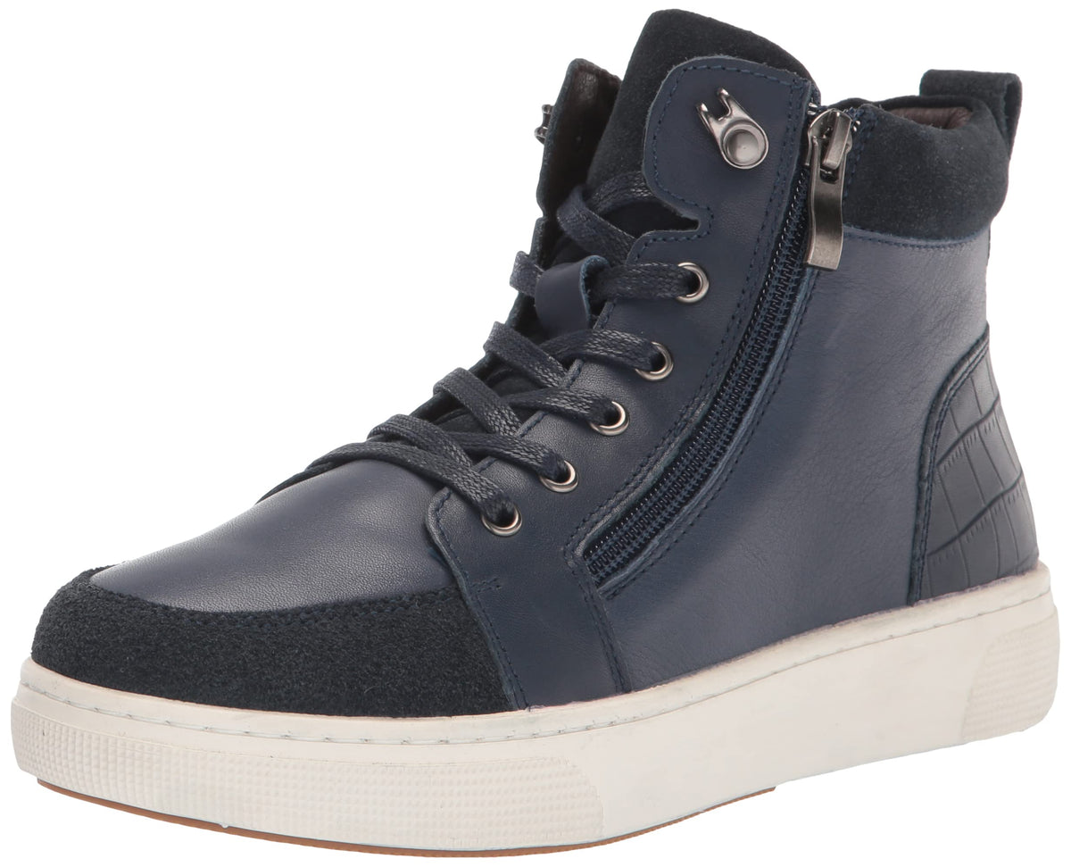 Propét Women's Kasia Sneaker, Navy, 9