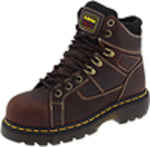 Dr. Martens, Men's Ironbridge Extra Wide Heavy Industry Boots, Teak, 8 XW US