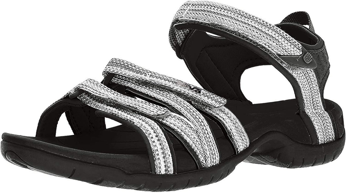 Teva Women's Tirra Athletic Sandal 9.5 Black White Multi
