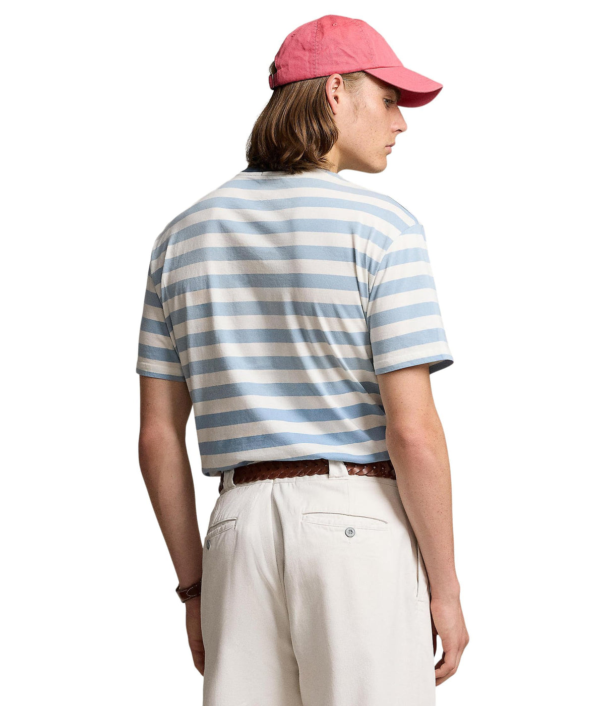 Polo Ralph Lauren Men's Classic Fit Big Pony Jersey T-Shirt Vessel Blue/Nevis Small