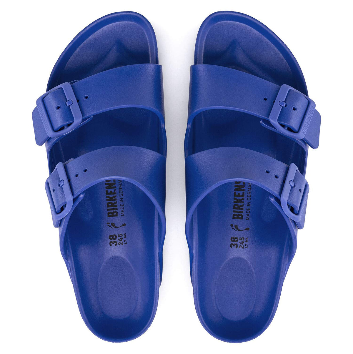 Birkenstock Men's Arizona Sandal, Ultra Blue, 11