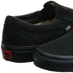 Vans Slip On, Black/Black, Size 11.5 Men/ 13 Woman