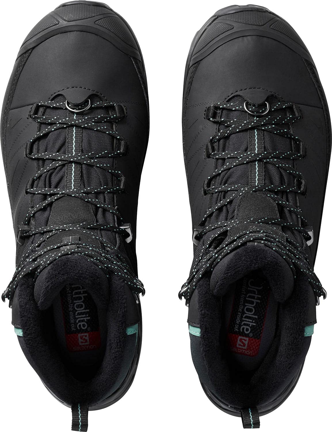 Salomon Women's X ULTRA MID WINTER CSWP W Snow Boots, Black/PHANTOM/Trellis, 7